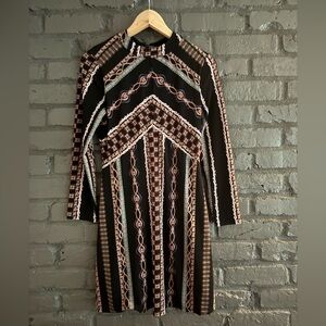 Sweet Western-style Free People mini dress